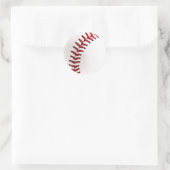 Sticker Rond Bal de baseball original (Sac)