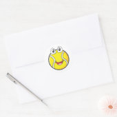 Sticker Rond Bal De Tennis (Enveloppe)
