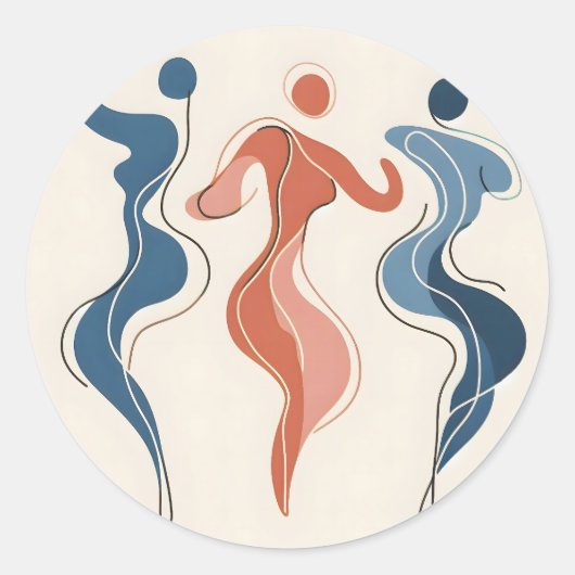 Sticker Rond Balayage (Devant)