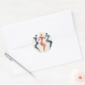 Sticker Rond Balayage (Enveloppe)