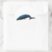 STICKER ROND BALEINE BLEUE (Sac)