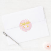 Sticker Rond Balise Favoris Daisy Wild | MERCI FLEUR SAUVAGE (Enveloppe)