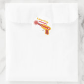 Sticker Rond Balise laser (Sac)