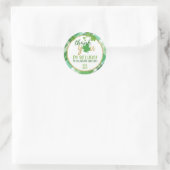 Sticker Rond Balise Lucky One Favor - Garçon (Sac)