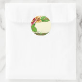 Sticker Rond Balise Nom des fleurs (Sac)