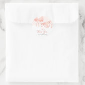 Sticker Rond Balises cadeaux Lingerie Blush Bridal (Sac)