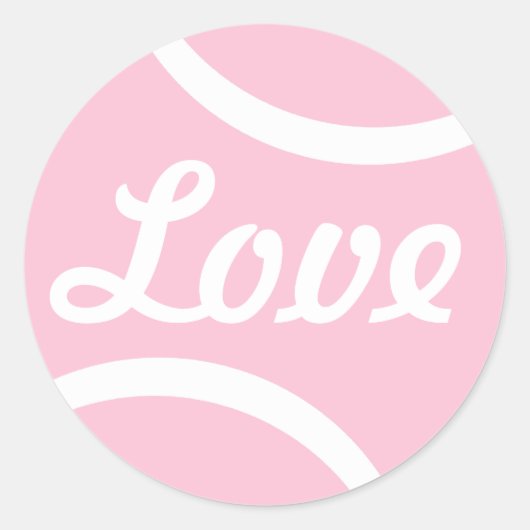 Sticker Rond Ball de tennis (Devant)