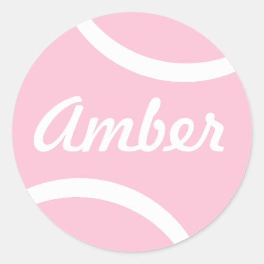Sticker Rond Ball de tennis (Devant)