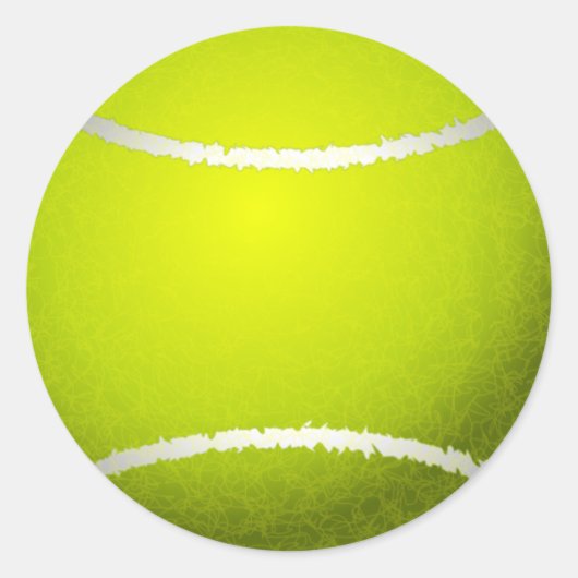 Sticker Rond Ball de tennis (Devant)