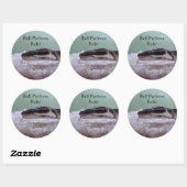 Sticker Rond Ball Pythons ! (Feuille)