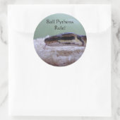 Sticker Rond Ball Pythons ! (Sac)
