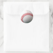 Sticker Rond Balle de baseball (Sac)