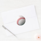 Sticker Rond Balle de baseball (Enveloppe)