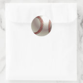 Sticker Rond Balle de baseball (Sac)