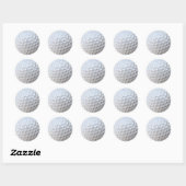 Sticker Rond balle de golf (Feuille)
