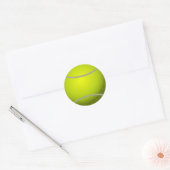 Sticker Rond Balle de tennis (Enveloppe)