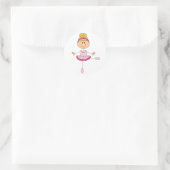 Sticker Rond Ballerina Figure Stick (Sac)
