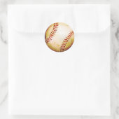 STICKER ROND BALLES DE BASEBALL (Sac)
