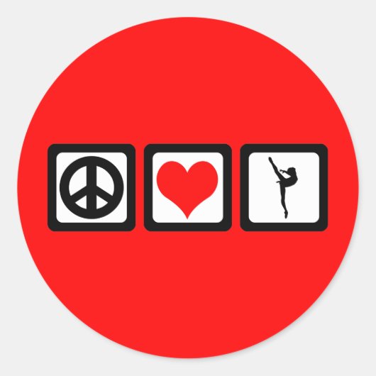 Sticker Rond Ballet (Devant)
