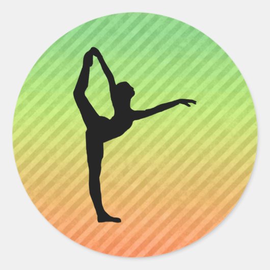 Sticker Rond Ballet (Devant)
