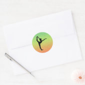 Sticker Rond Ballet (Enveloppe)