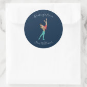 Sticker Rond Ballet (Sac)