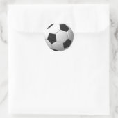 Sticker Rond Ballon de foot: (Sac)