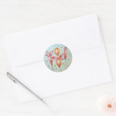 Sticker Rond Ballons (Enveloppe)