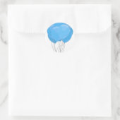 Sticker Rond Ballons Bleus (Sac)