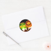 Sticker Rond Ballons brillants (Enveloppe)