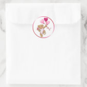 Sticker Rond Balloon Teddy (Sac)