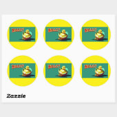 Sticker Rond Balut ! Une délicatesse philippine (Feuille)