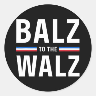 Sticker Rond BAlzheimer Au Billet W Kamala Harris Tim W 202