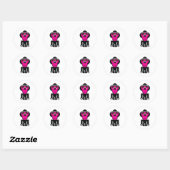 Sticker Rond BambiGorrr™ (Feuille)