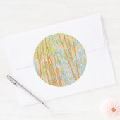 Sticker Rond Bambou 2 (Enveloppe)