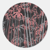 Sticker Rond Bambou 5 (Devant)