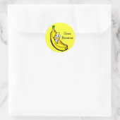 Sticker Rond Banana Guy Banane (Sac)