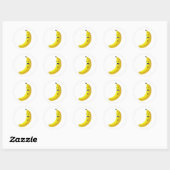 Sticker Rond Bananaargh (Feuille)