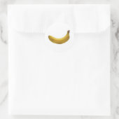 Sticker Rond Banane (Sac)