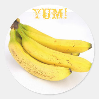 STICKER ROND BANANE ! ! !
