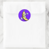 Sticker Rond Banane (Sac)