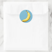 Sticker Rond Banane (Sac)