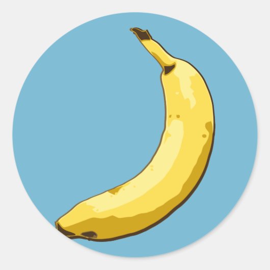 Sticker Rond Banane (Devant)