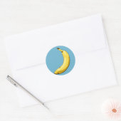 Sticker Rond Banane (Enveloppe)