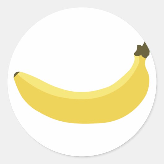 Sticker Rond Banane (Devant)
