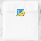 Sticker Rond Banane (Sac)