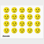 Sticker Rond banane supérieure (Feuille)