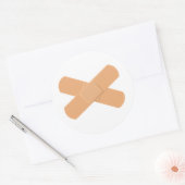 Sticker Rond Bandages (Enveloppe)