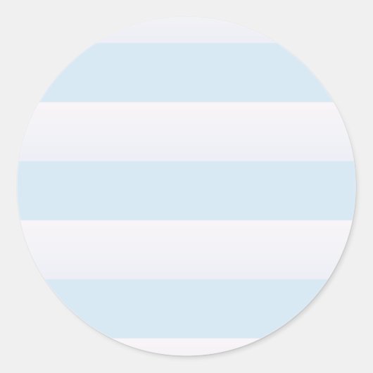 Sticker Rond Bande de plage Azure (Devant)