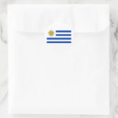 Sticker Rond Bandera Uruguay (Sac)